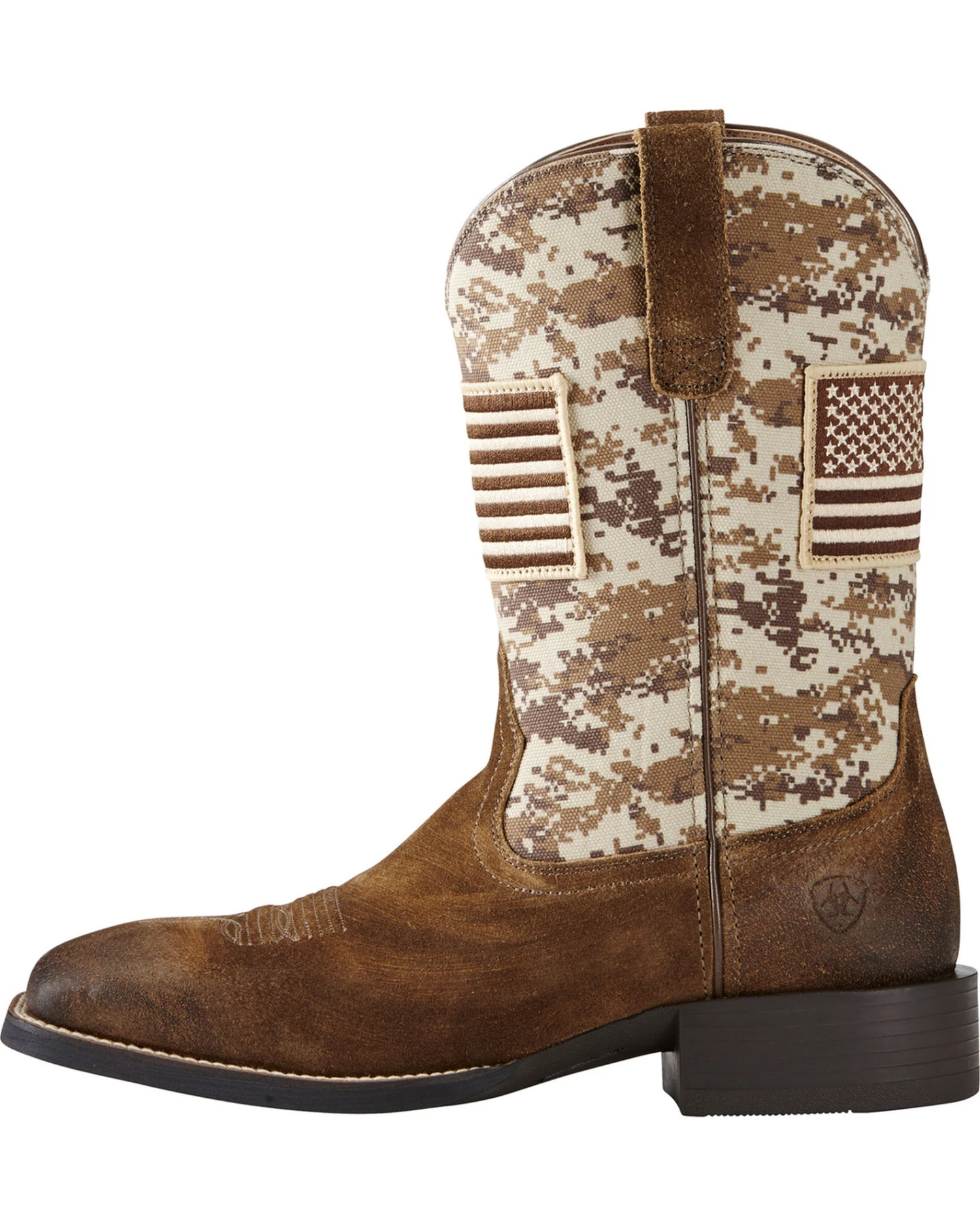 Ariat Men's Sport Patriot Western Performance Boots - Broad Square Toe - Image 5