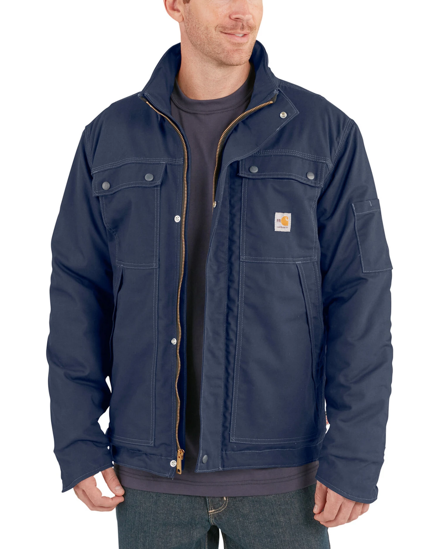 Carhartt Men's FR Full Swing Quick Duck Work Coat - Image 2