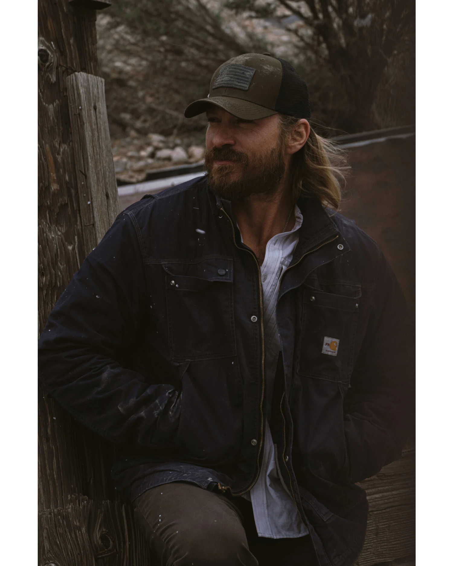 Carhartt Men's FR Full Swing Quick Duck Work Coat - Image 4