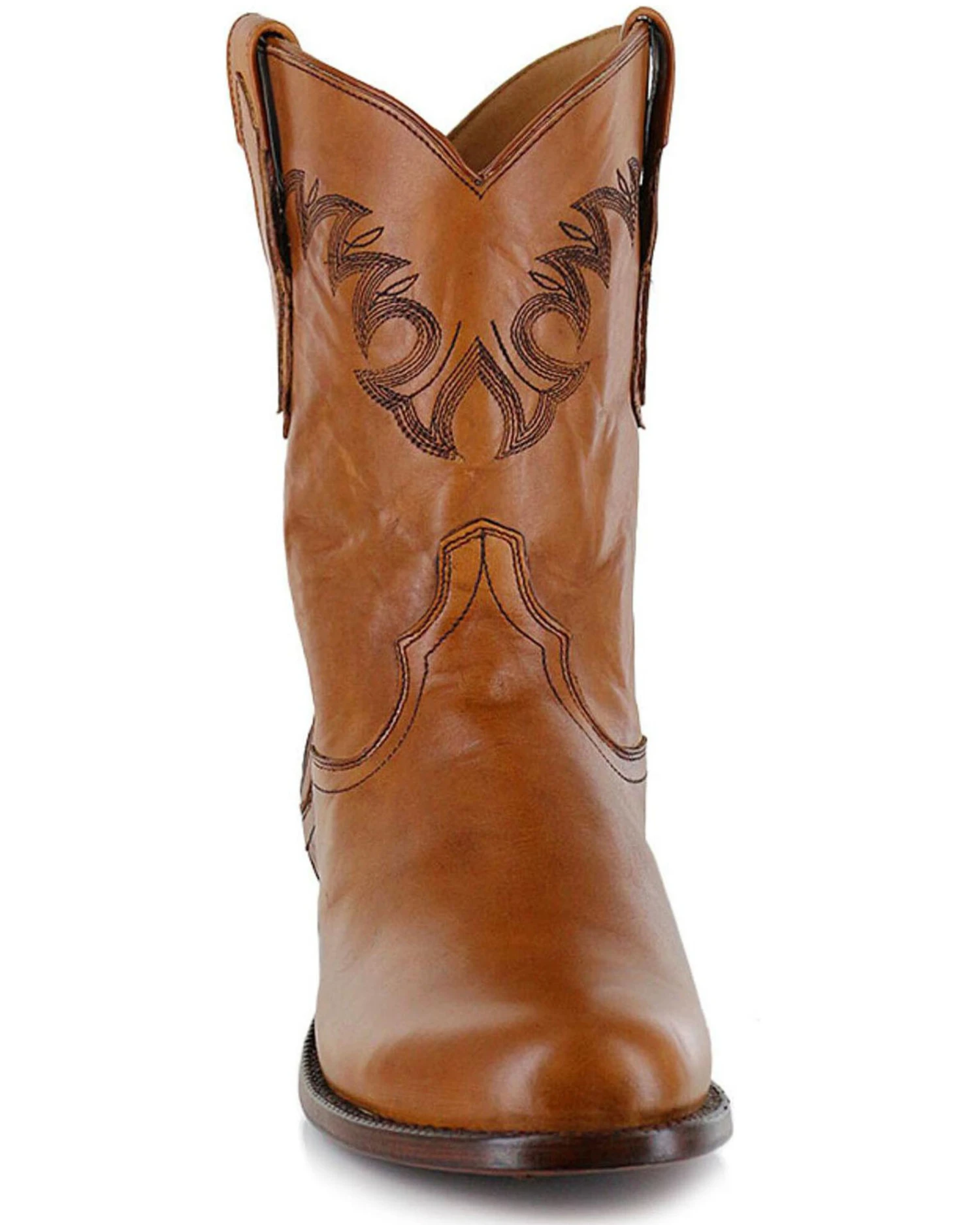 El Dorado Men's Handmade Embroidered Western Boots - Round Toe - Image 8