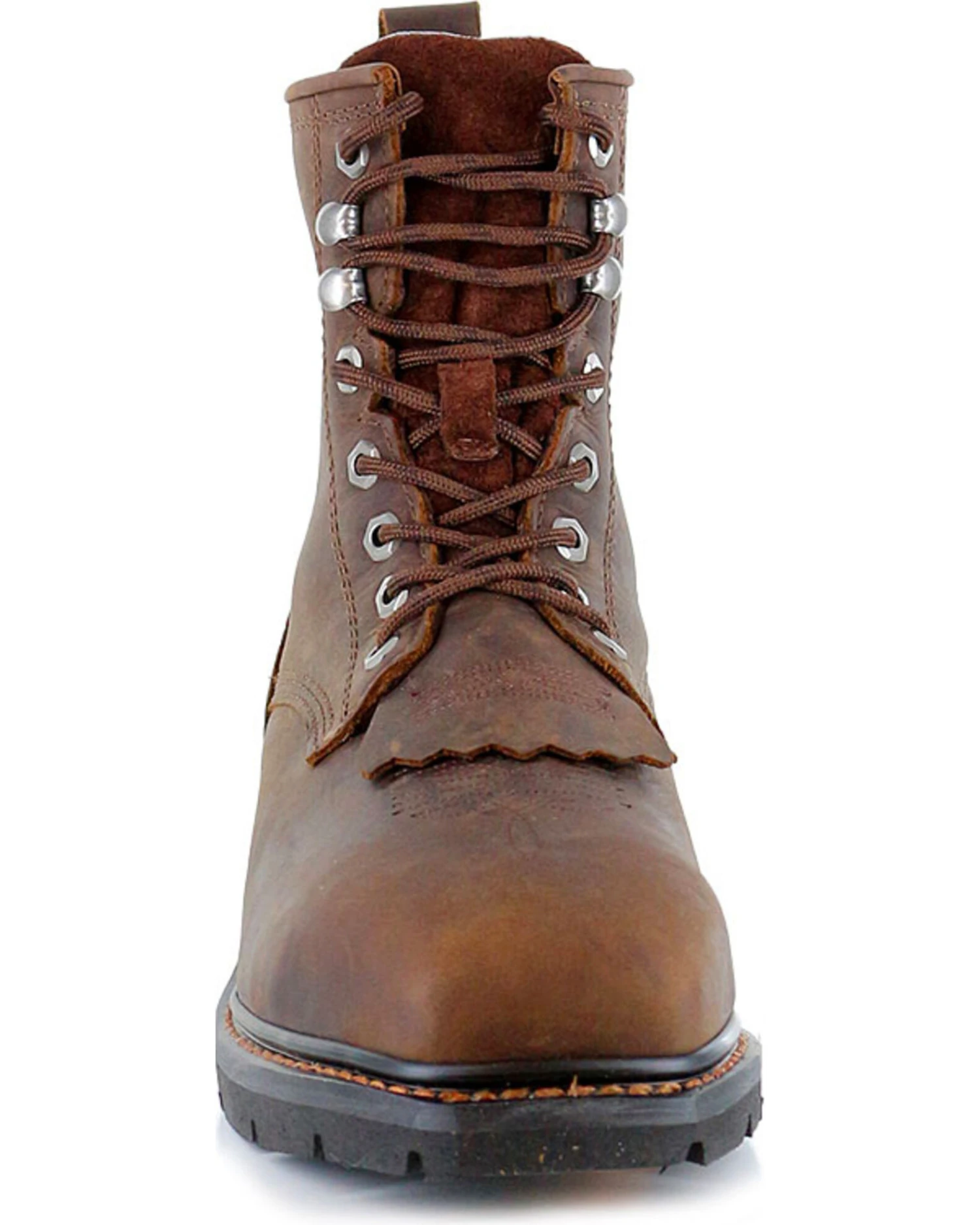 Cody James Men's 8" Lace-Up Kiltie Waterproof Work Boots - Composite Toe - Image 7