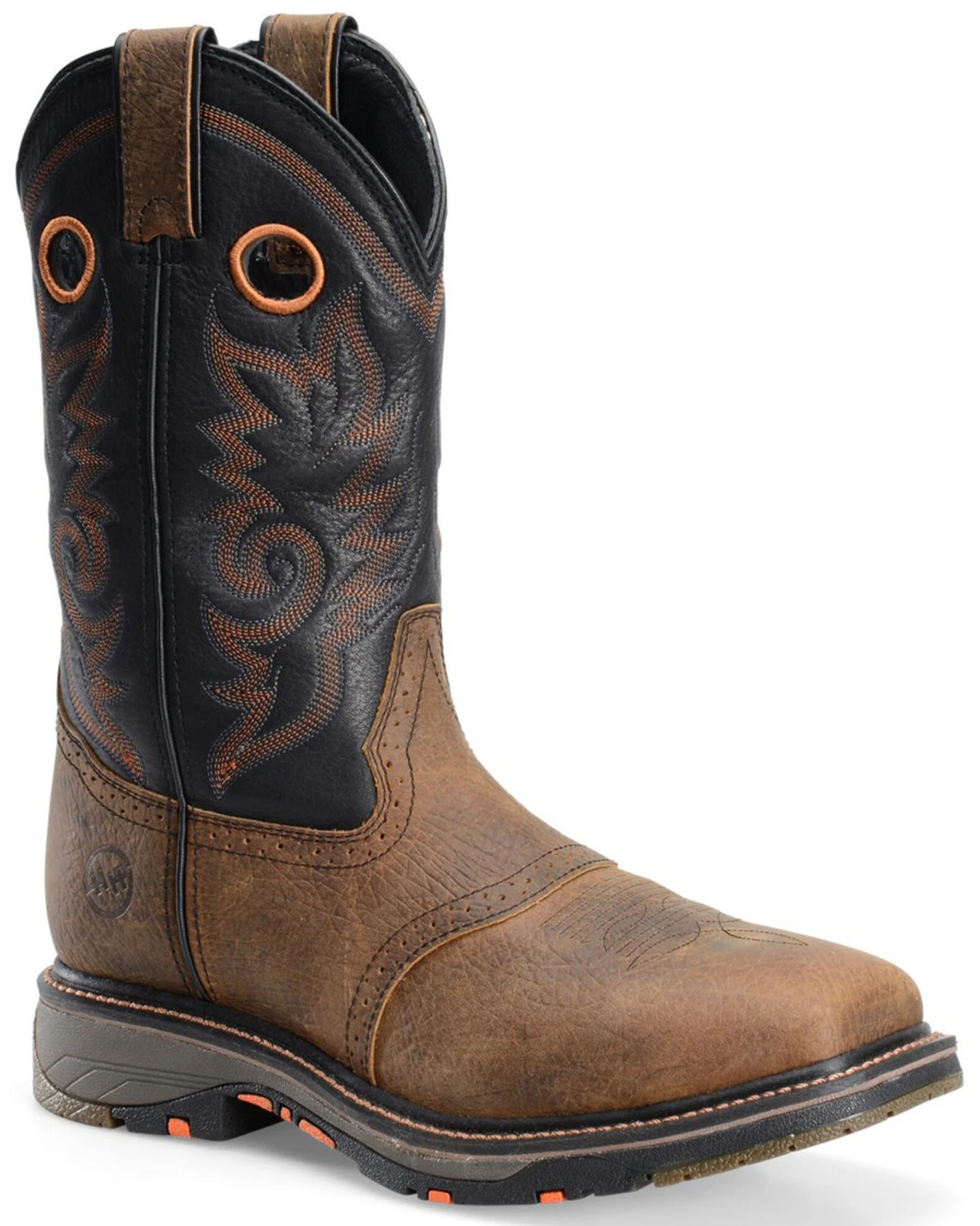 Double H Men's Isaac Western Work Boots - Composite Toe - Image 2