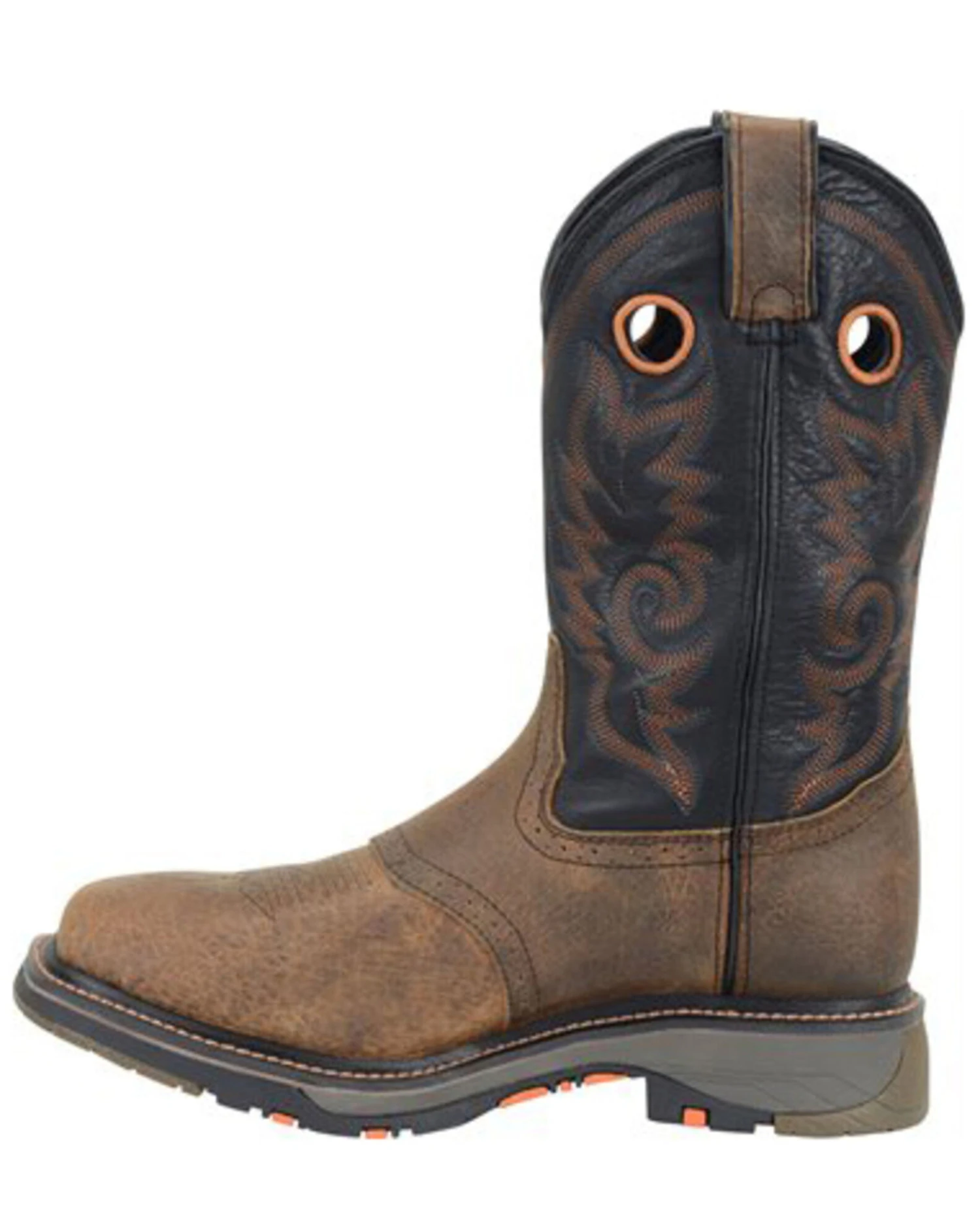 Double H Men's Isaac Western Work Boots - Composite Toe - Image 3