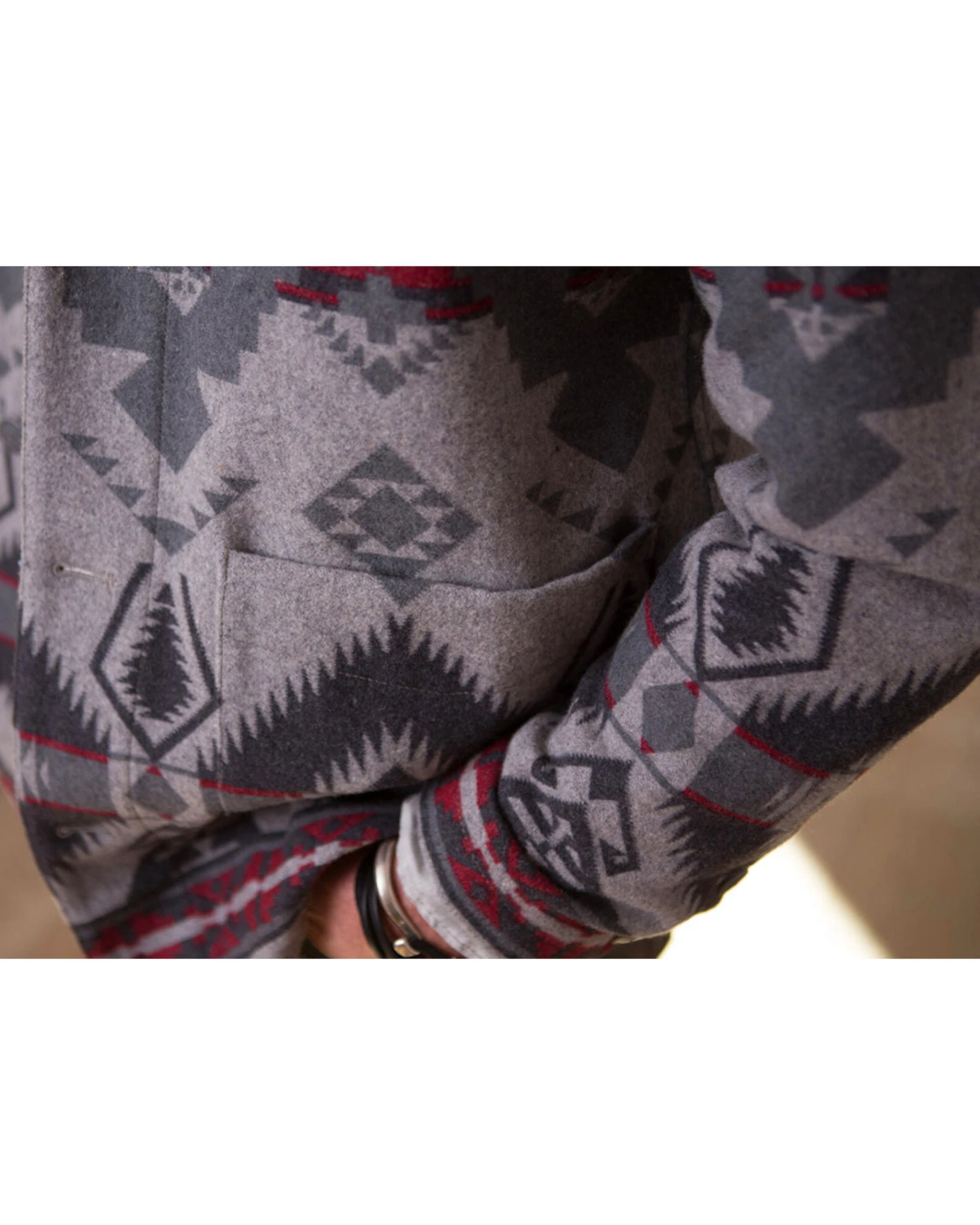 Ryan Michael Men's Mountain Wool Jacket - Image 3