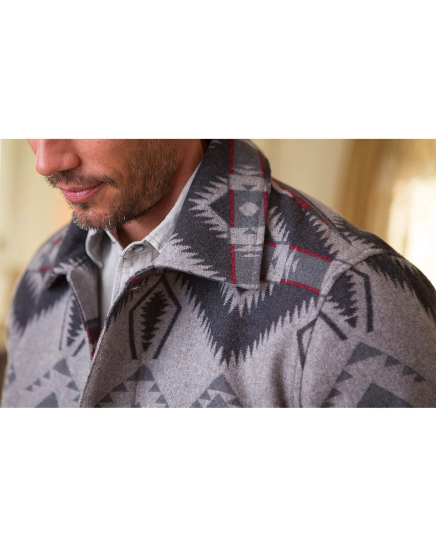 Ryan Michael Men's Mountain Wool Jacket - Image 5