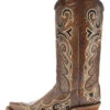 Circle G Women's Honey Side Embroidered Boots - Snip Toe