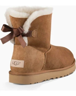 UGG Women's Mini Bailey Bow II Boots - Round Toe