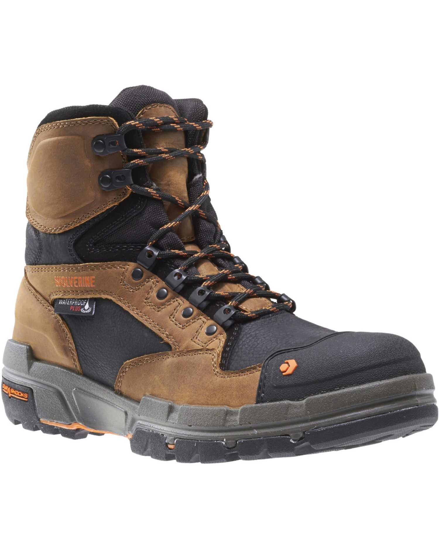 Wolverine Men's Legend Durashocks 6" Work Boots - Composite Toe - Image 7
