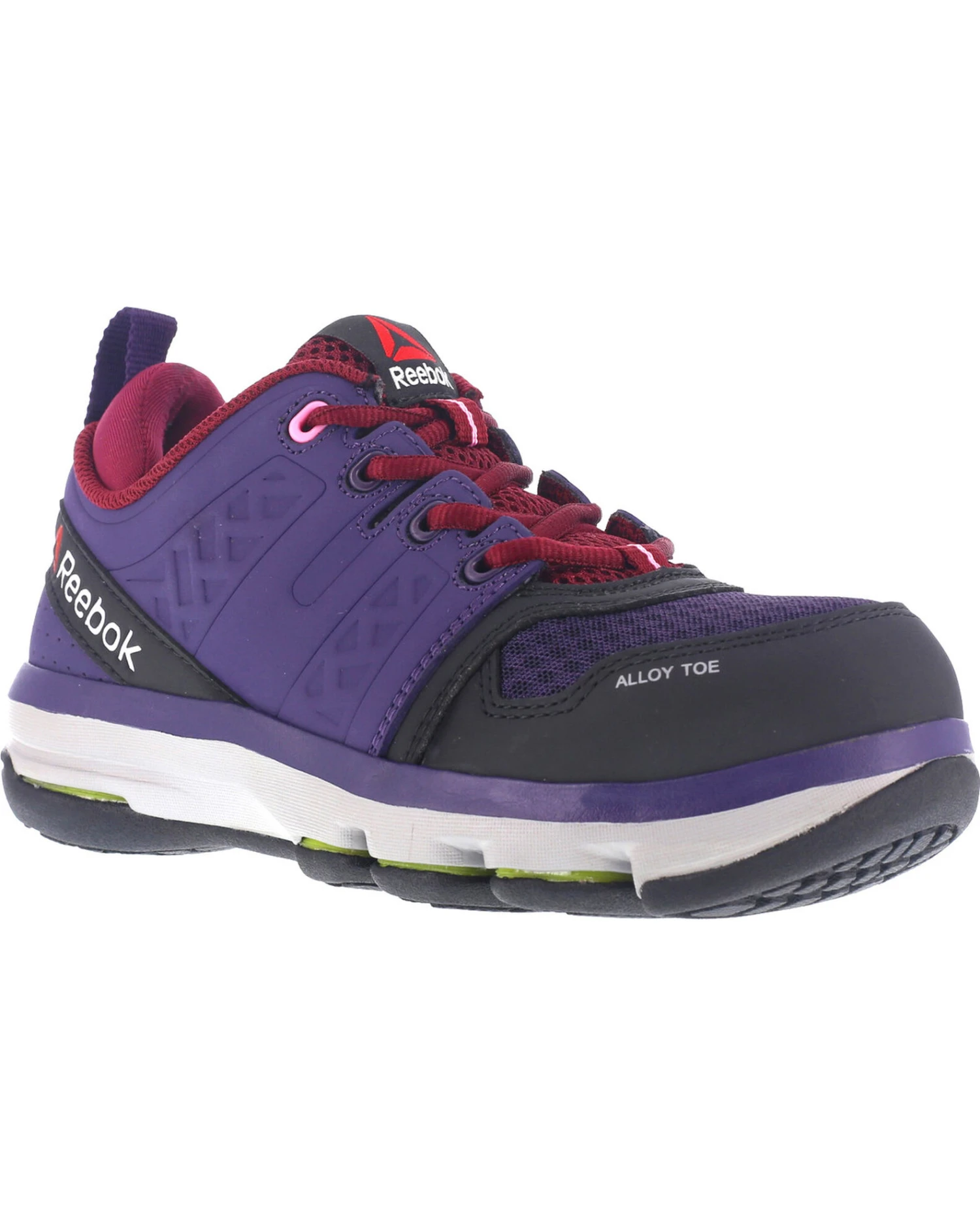 Reebok Women's Violet Athletic Oxford DMX Flex Work Shoes - Alloy Toe - Image 5