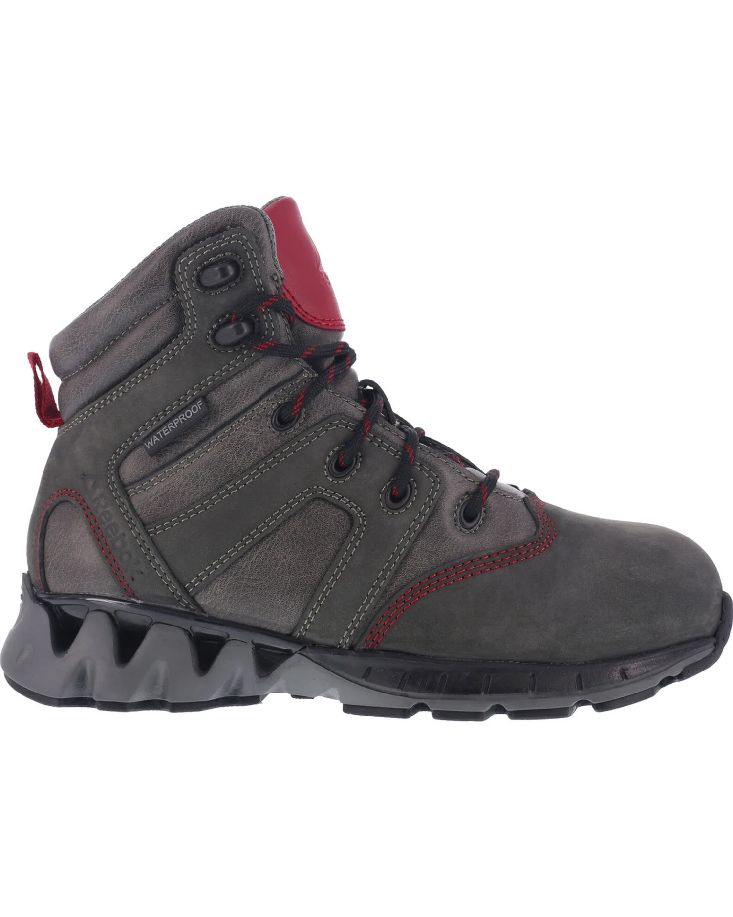 Reebok Women's ZigKick Waterproof Hiker Work Boots - Carbon Toe