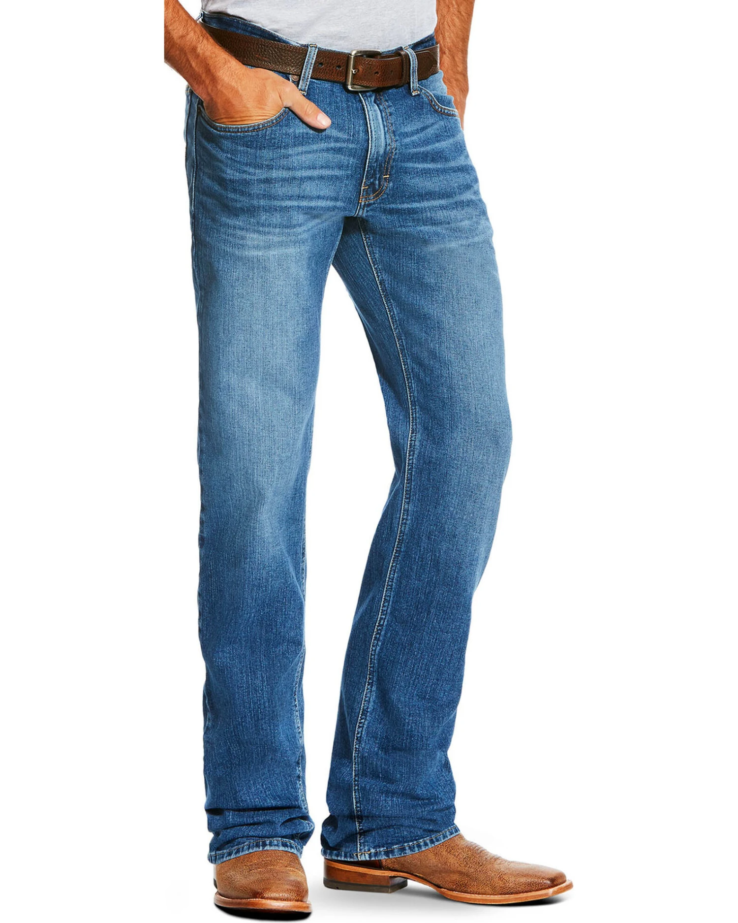 Ariat Men's M2 Brandon Medium Wash Bootcut Jeans