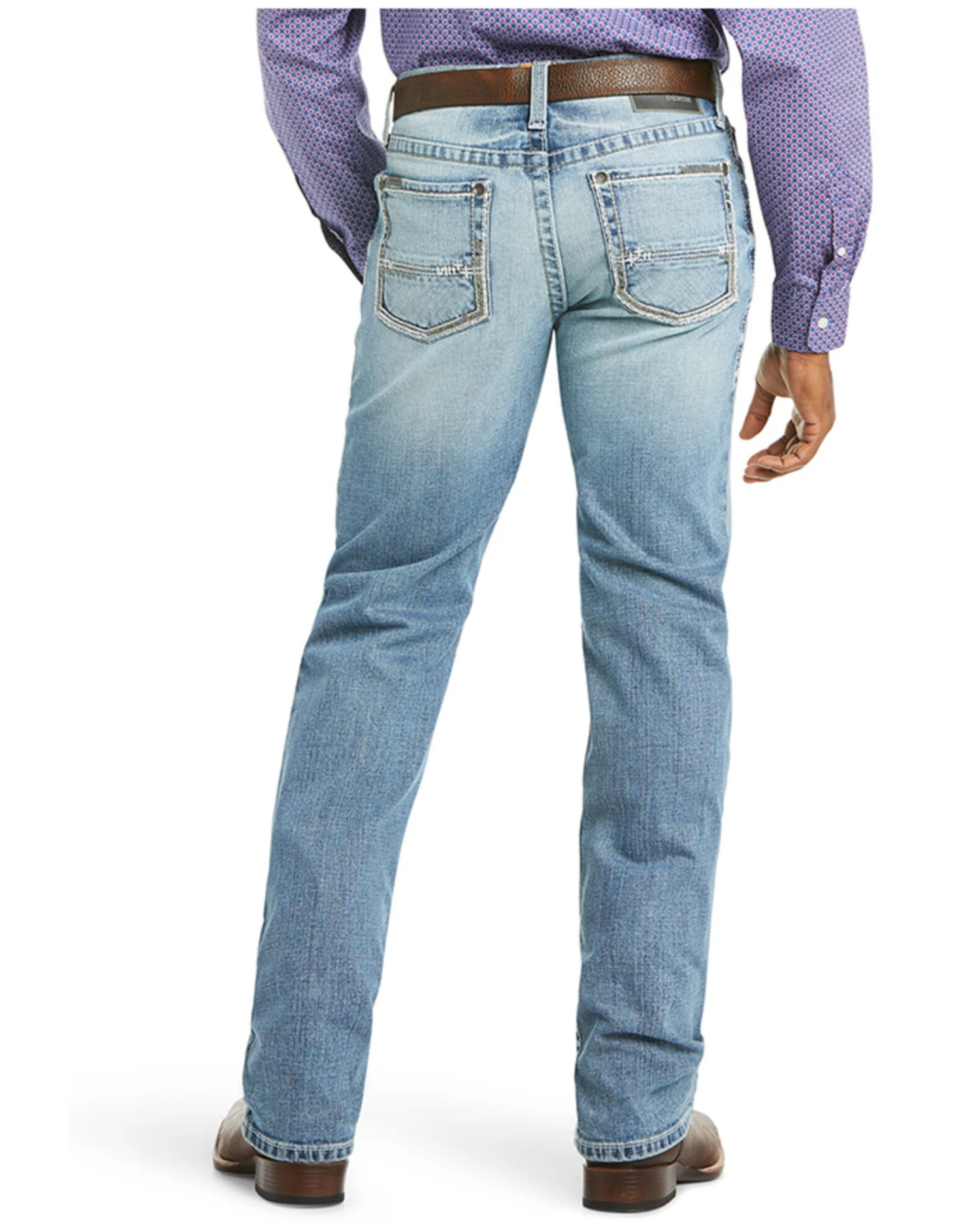 Ariat Men's M2 Stirling Relaxed Fit Stretch Bootcut Jeans - Image 2