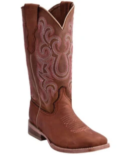 Ferrini Women's Maverick Western Boots - Broad Square Toe