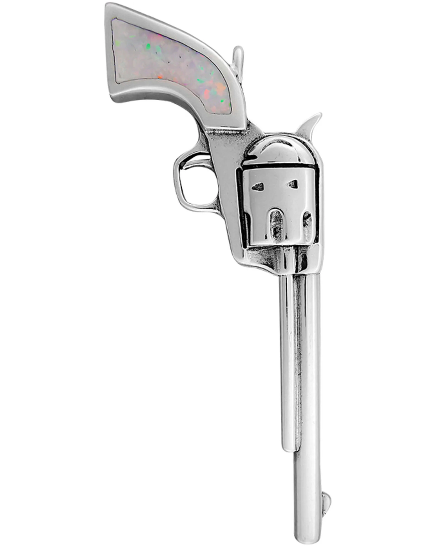 Silver Legends Women's Long Barrel Pistol Necklace - Image 2