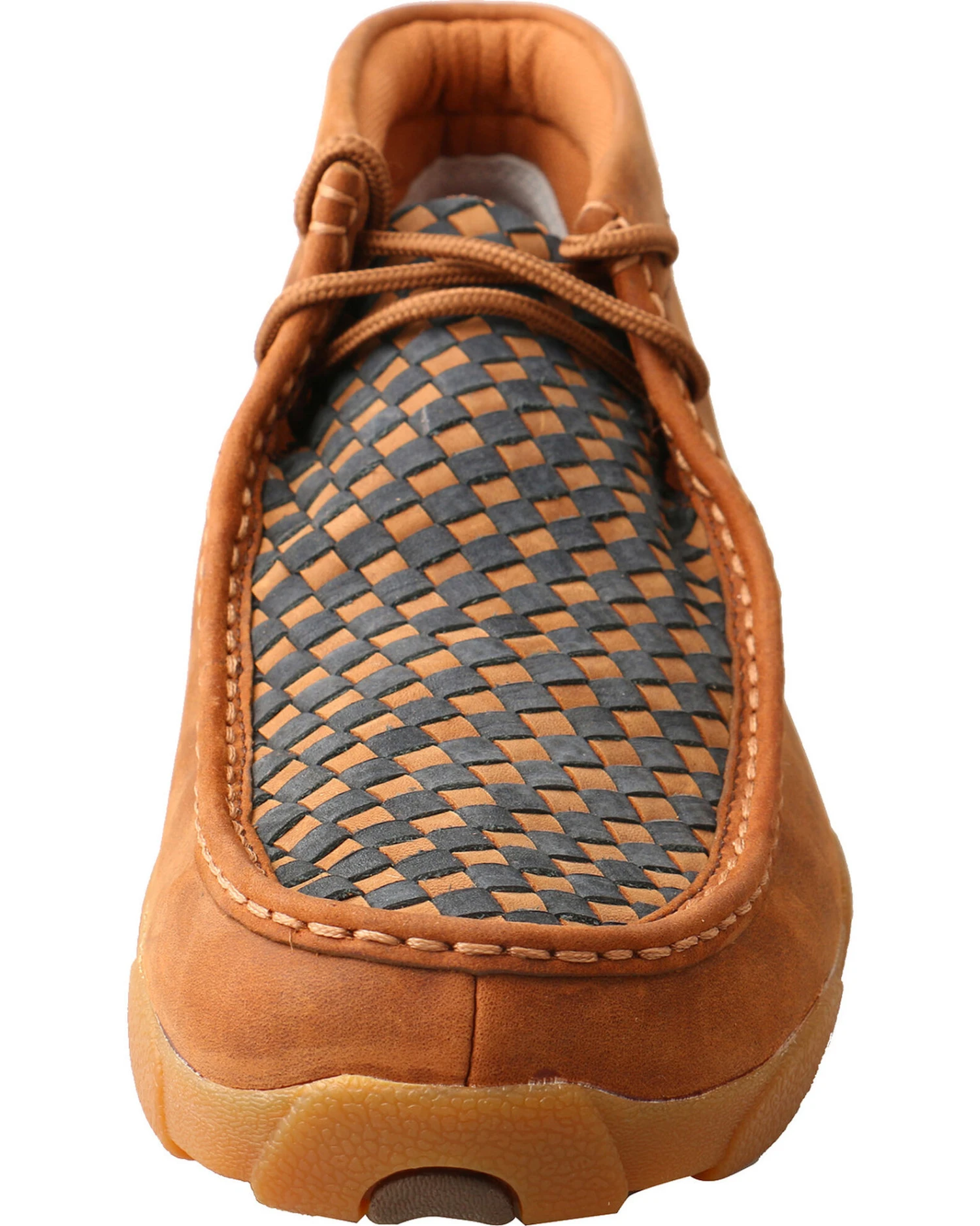 Twisted X Men's Slip-On Basketweave Driving Mocs - Moc Toe - Image 3