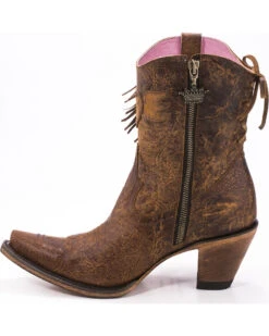 Junk Gypsy By Lane Women's Brown Spirit Animal Boots - Snip Toe