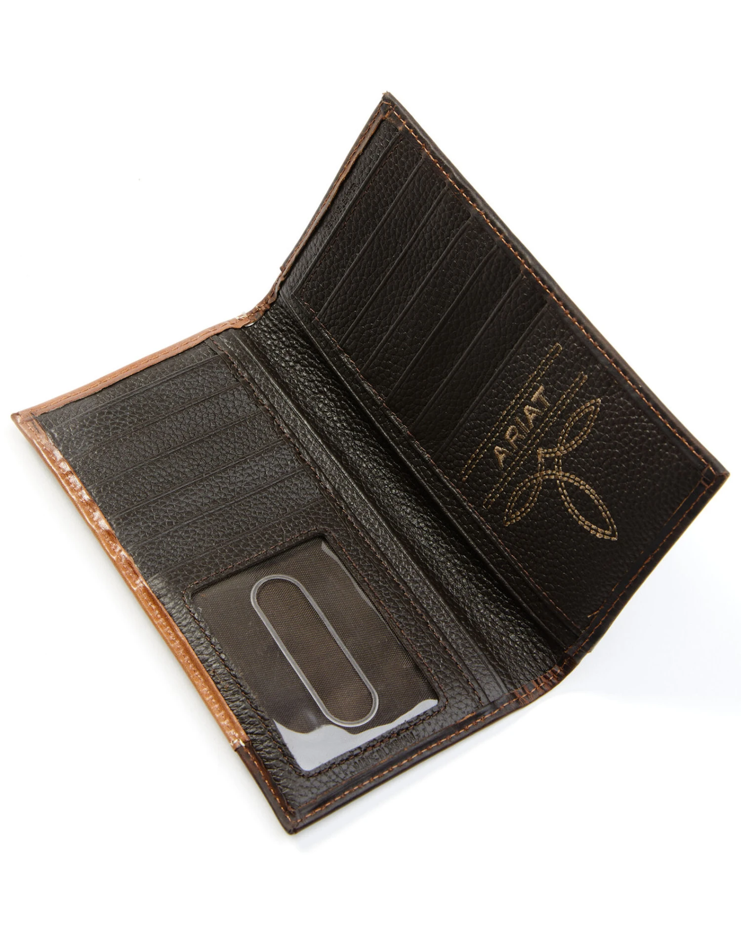 Ariat Men's Embossed Overlay Rodeo Wallet - Image 2