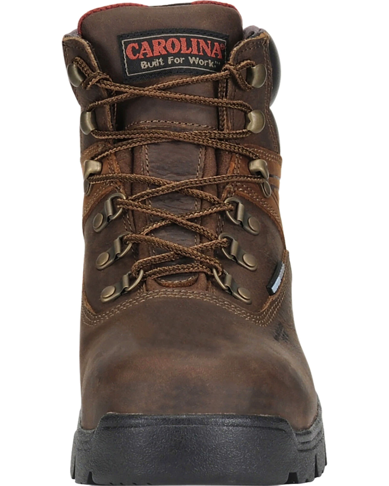 Carolina Men's 6" Lace-Up Leather Waterproof Work Boots - Composite Toe - Image 4