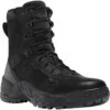 Danner Men's Black Scorch Side-Zip 8" Tactical Boots - Round Toe