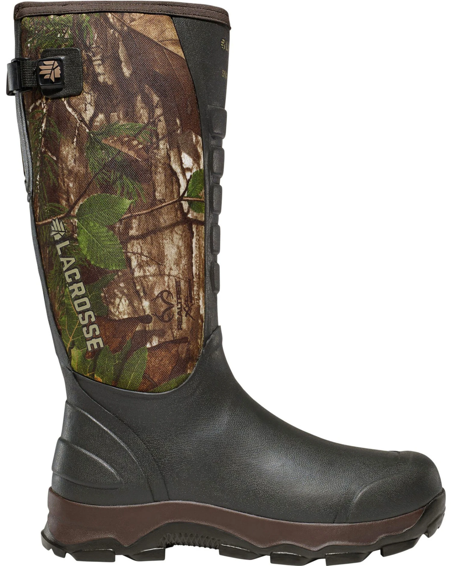 LaCrosse Men's 4X Alpha Realtree Xtra Green Snake Boots - Round Toe - Image 4