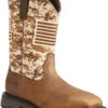 Ariat Men's WorkHog Patriot Camo Boots - Square Toe