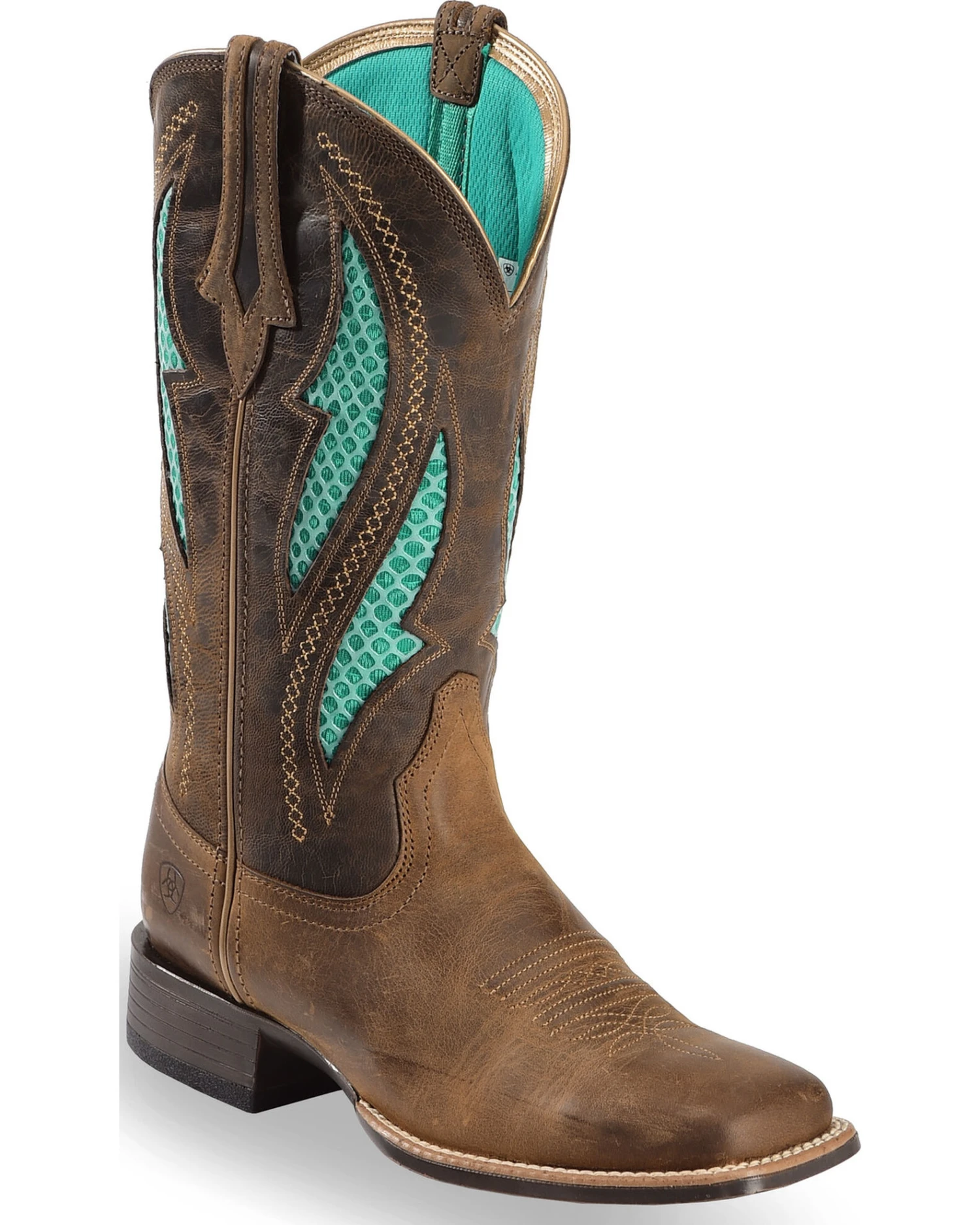 Ariat Women's VentTEK Ultra Quickdraw Western Performance Boots - Broad Square Toe - Image 5
