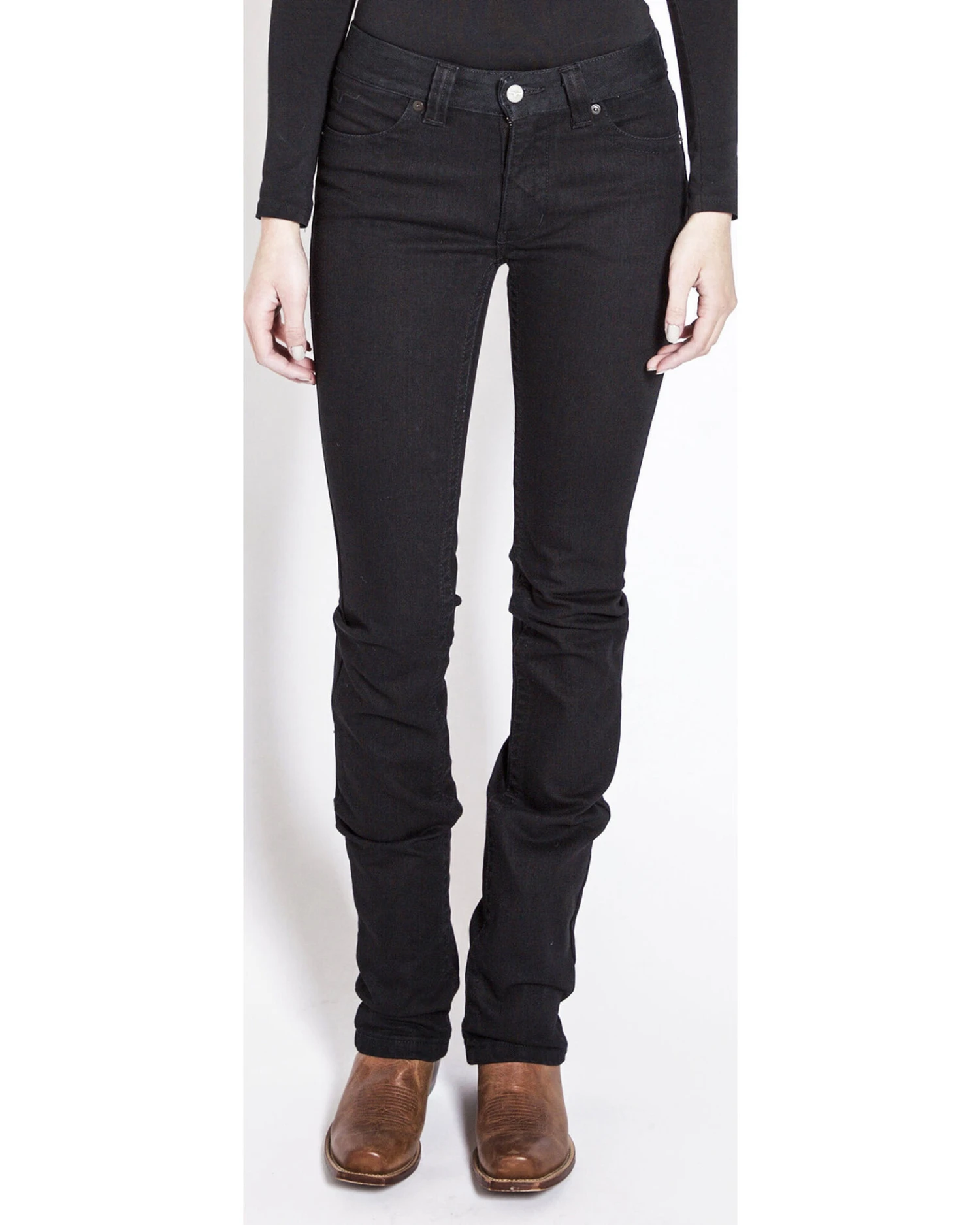 Kimes Ranch Women's Betty Black Modest Bootcut Jeans - Image 2