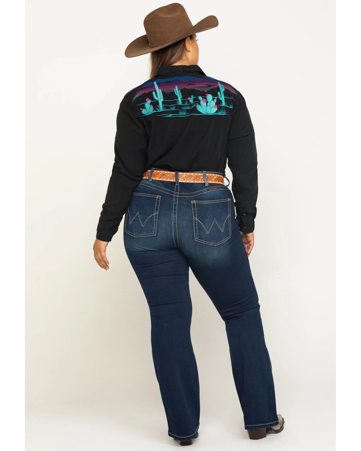 Wrangler Women's Western Ultimate Riding Q-Baby Jeans - Plus - Image 4