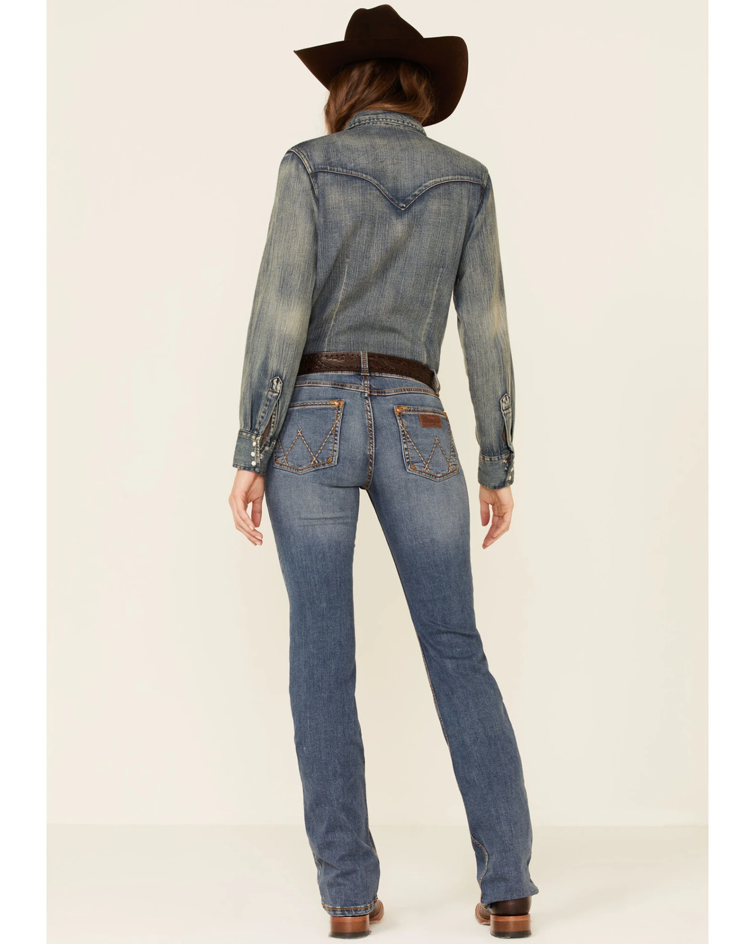 Wrangler Retro Women's Medium Wash Mae Bootcut Jeans