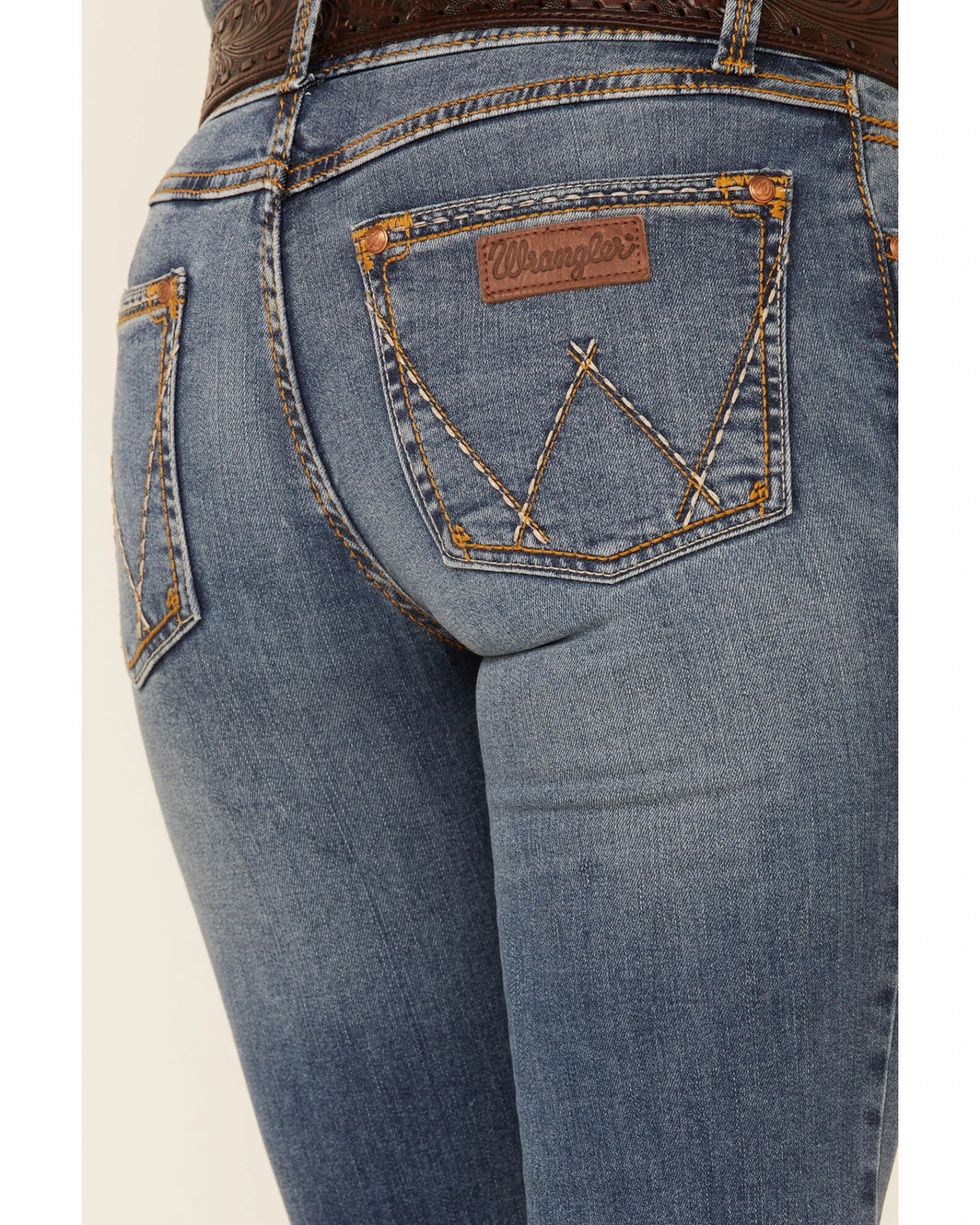 Wrangler Retro Women's Medium Wash Mae Bootcut Jeans - Image 4