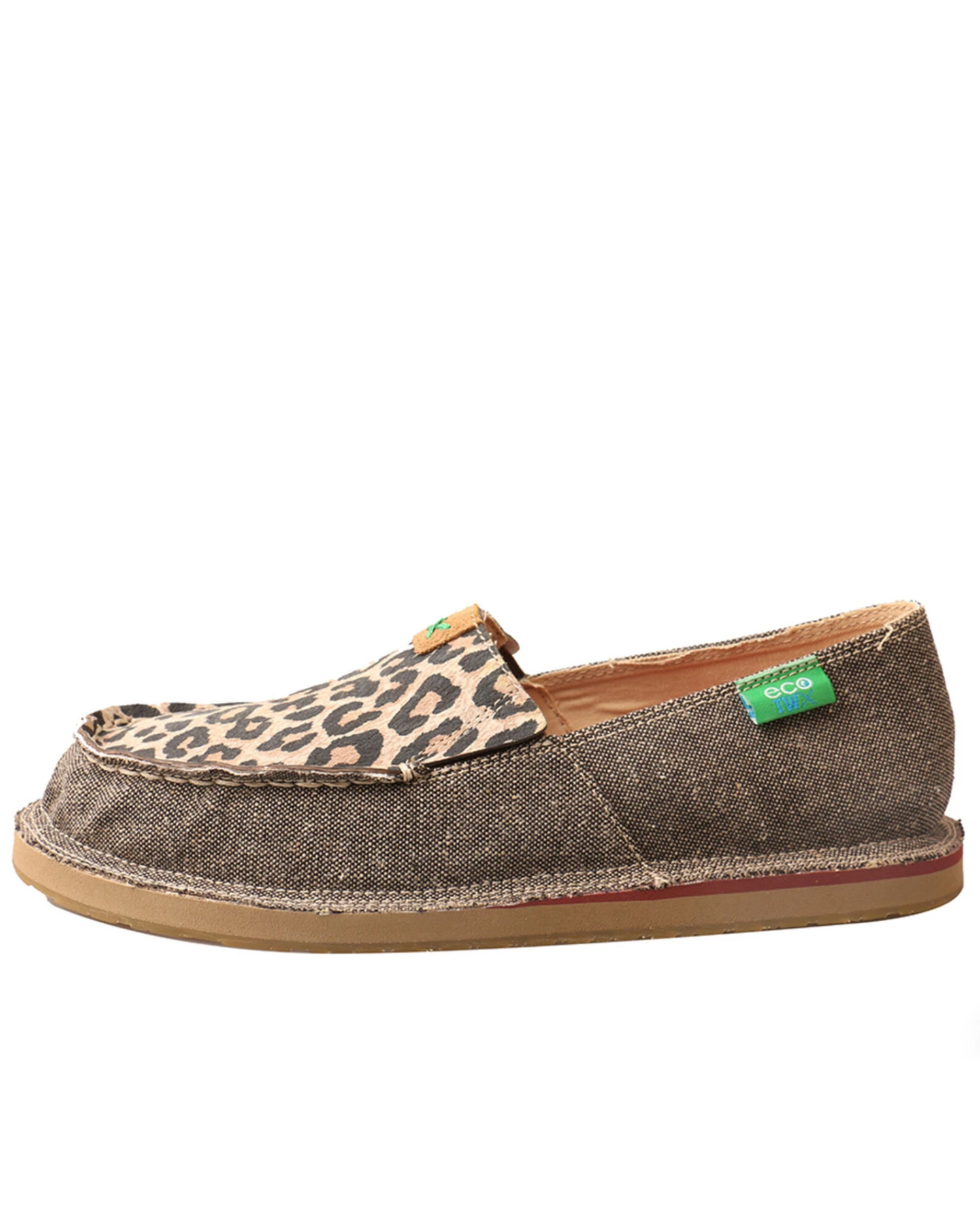 Twisted X Women's ECO TWX Leopard Slip-On Shoes - Image 3