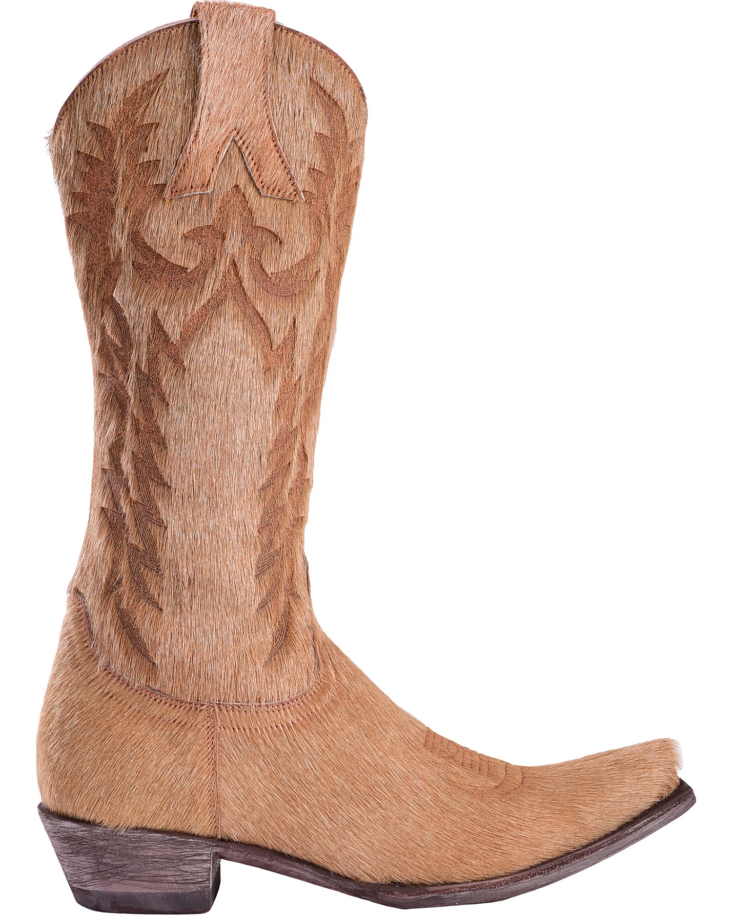 Old Gringo Women's Mayra Bone Hair On Laser Stitch Western Boots - Snip Toe - Image 7