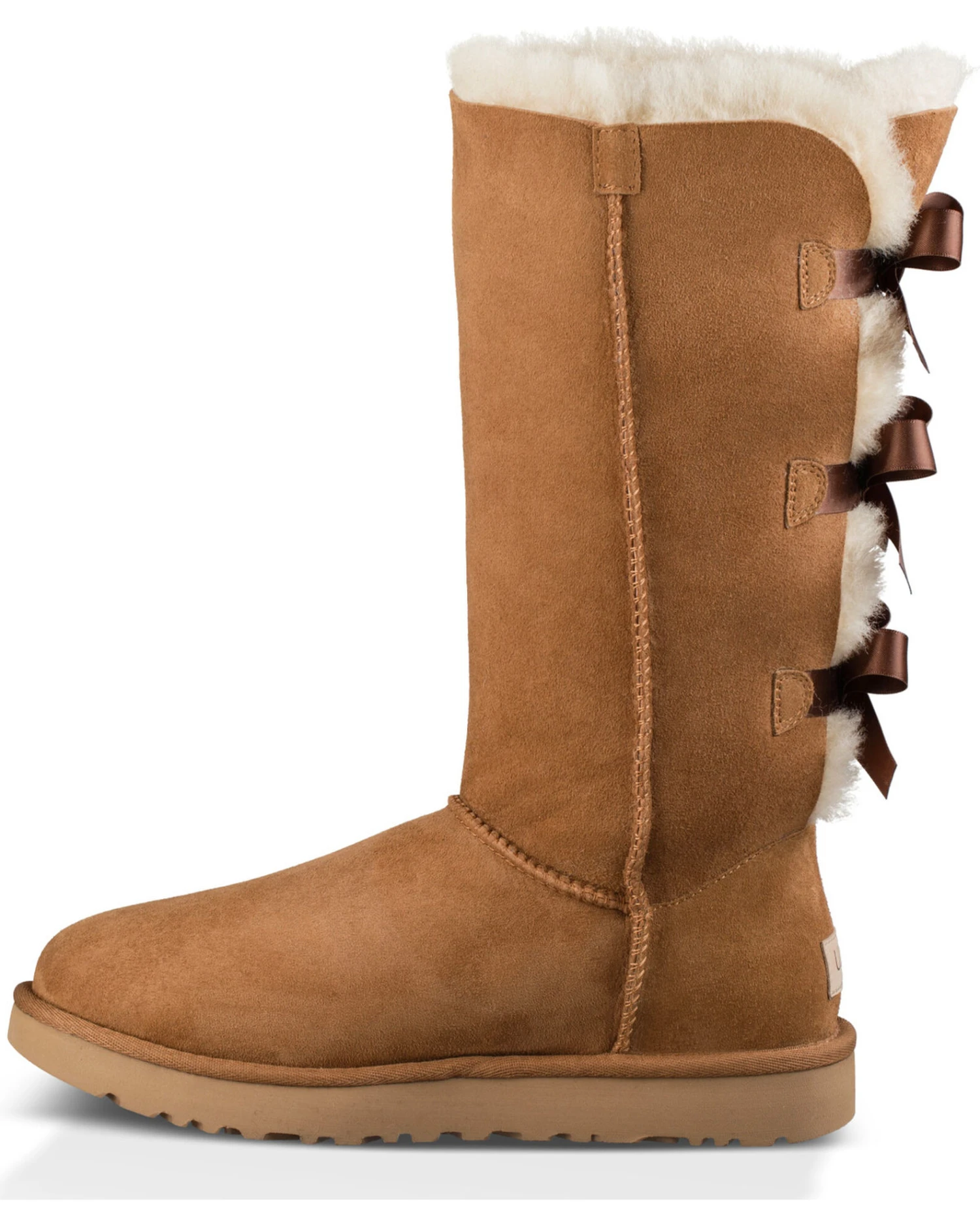 UGG Women's Chestnut Bailey Bow Tall II Boots - Round Toe - Image 5