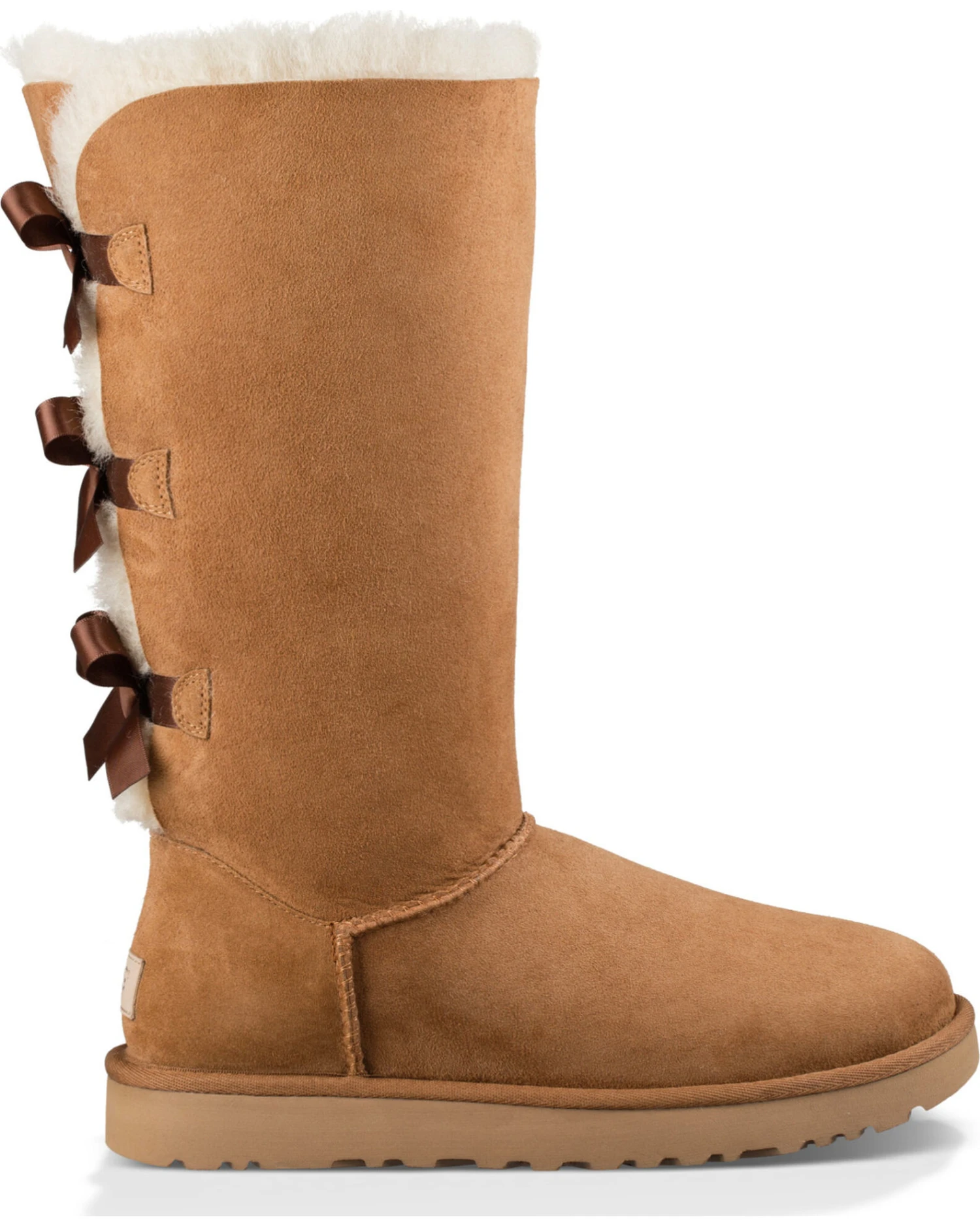 UGG Women's Chestnut Bailey Bow Tall II Boots - Round Toe - Image 6