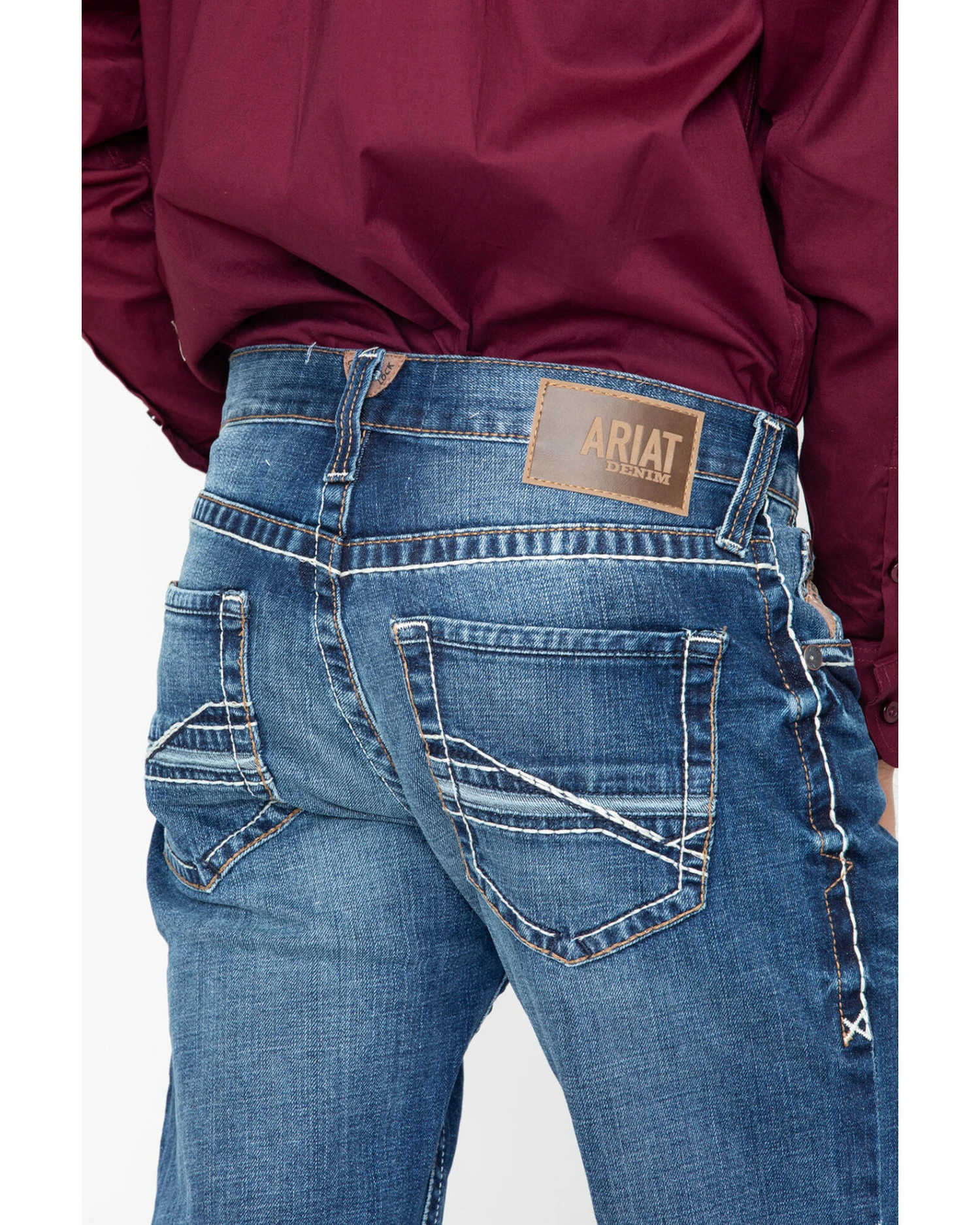 Ariat Men's M4 Preston Silverton Boot Jeans - Image 2