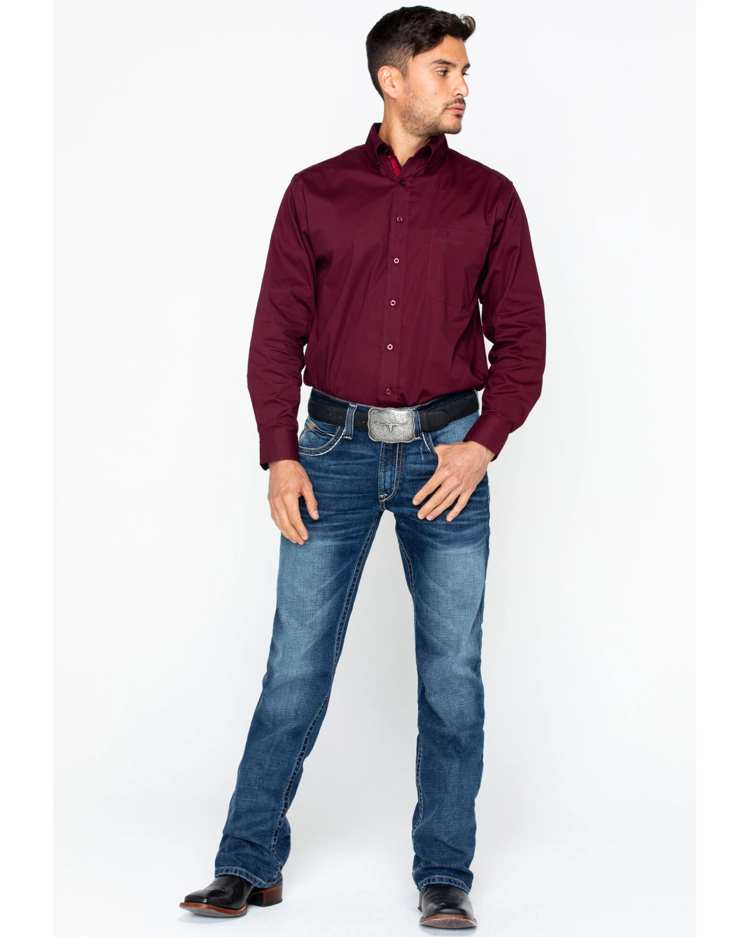 Ariat Men's M4 Preston Silverton Boot Jeans