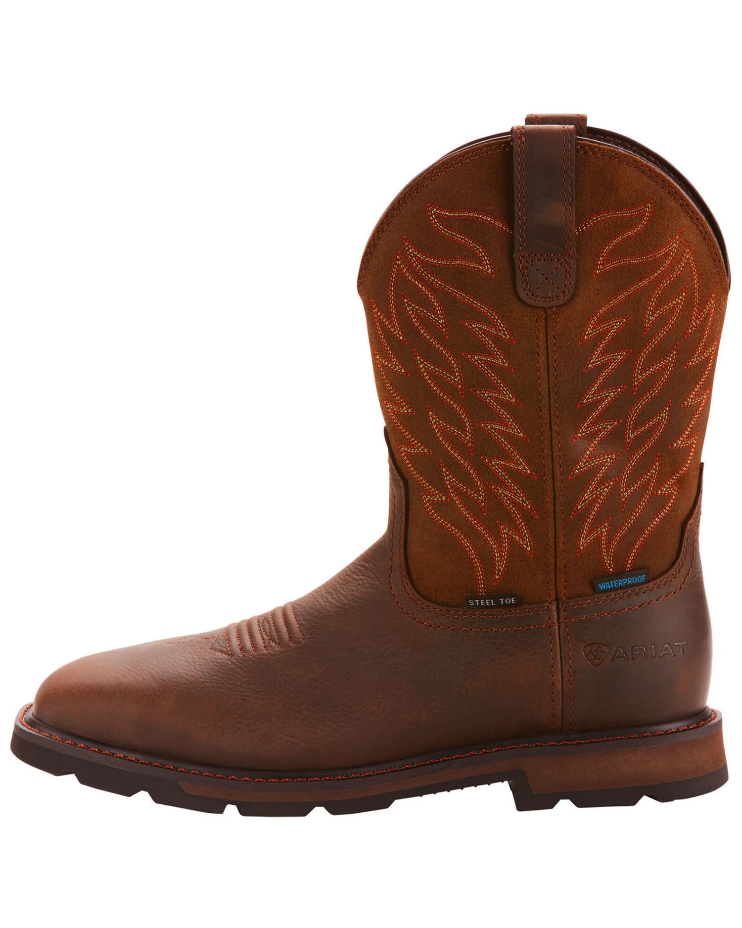 Ariat Men's Groundbreaker H20 Western Boots - Steel Toe - Image 2