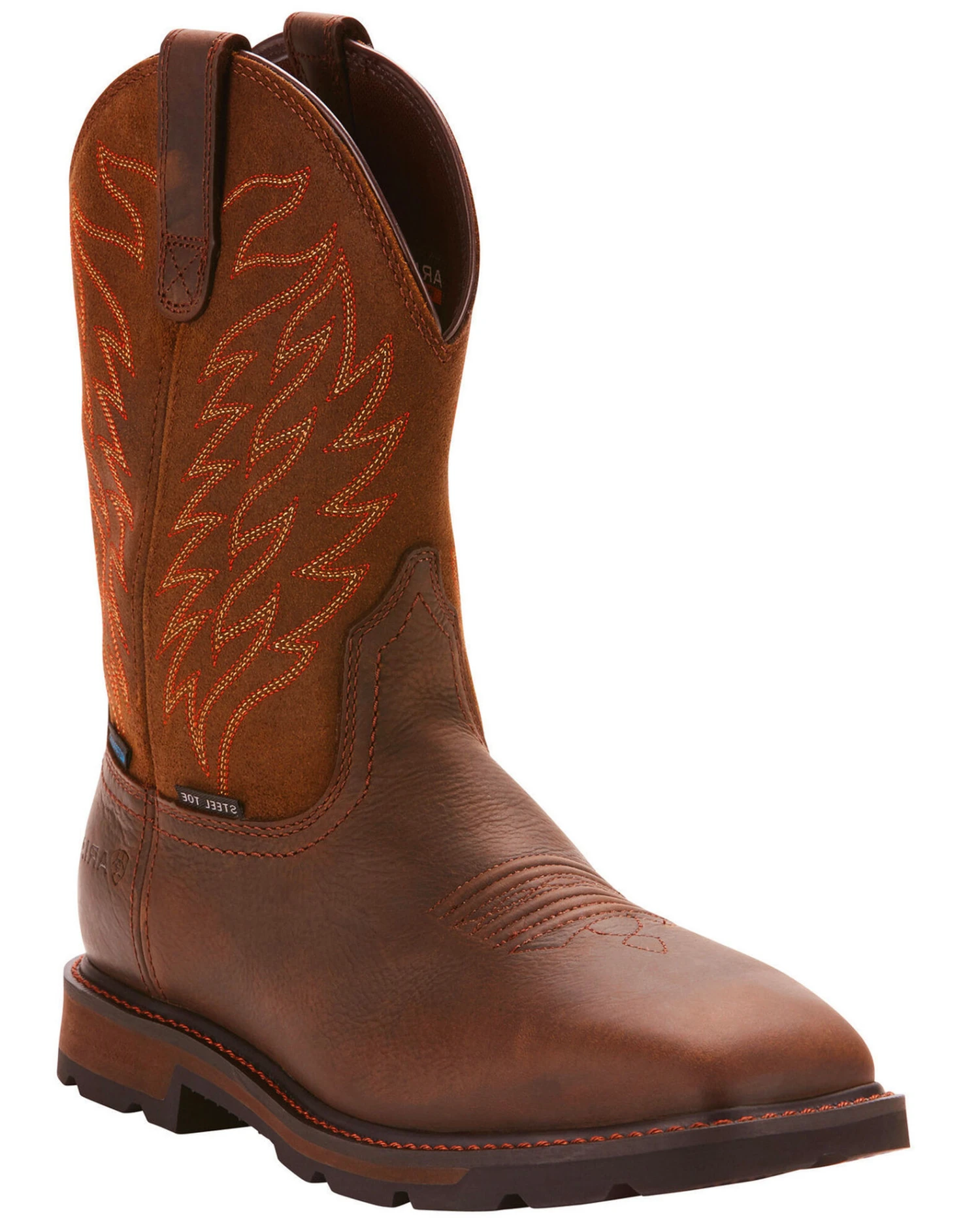 Ariat Men's Groundbreaker H20 Western Boots - Steel Toe - Image 3
