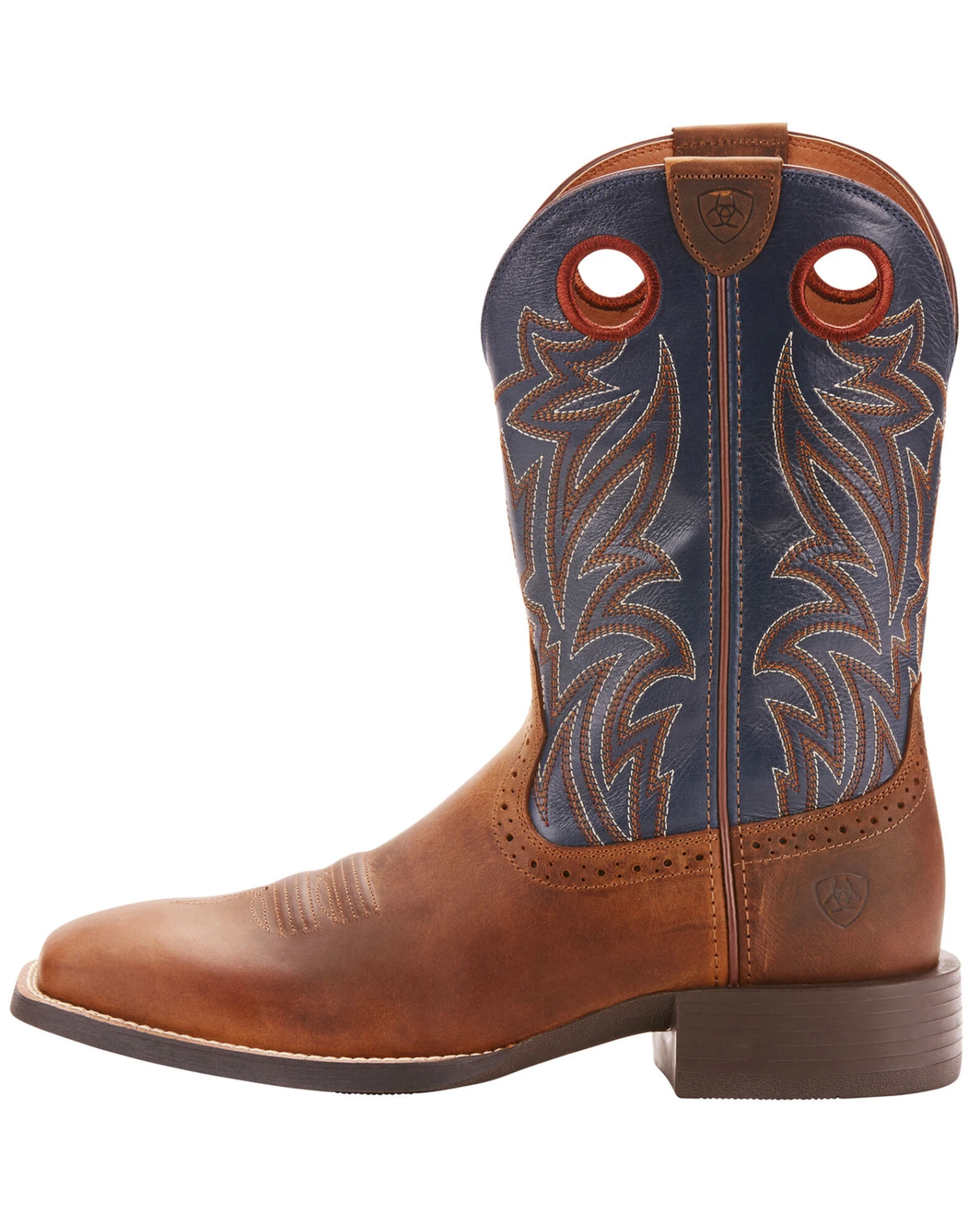 Ariat Men's Sidebet Western Performance Boots - Broad Square Toe - Image 2