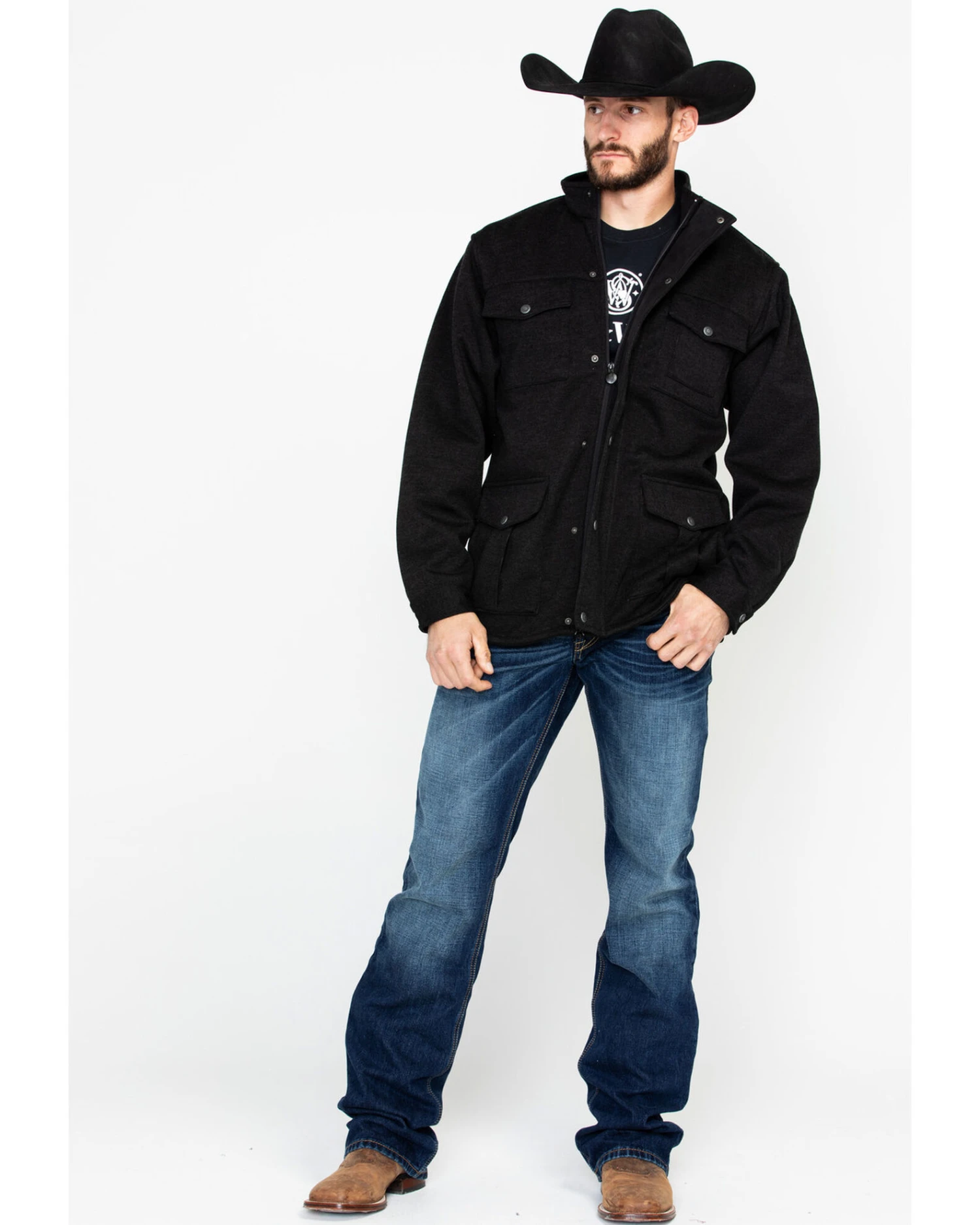 Outback Trading Co. Men's Softshell Reid Snap Jacket - Image 5