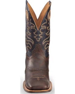 RANK 45 Men's Xero Gravity Gibson Saddle Vamp Western Performance Boots - Broad Square Toe