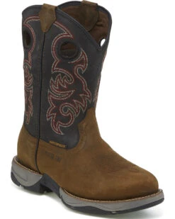 Tony Lama Men's Junction Waterproof Western Work Boots - Steel Toe