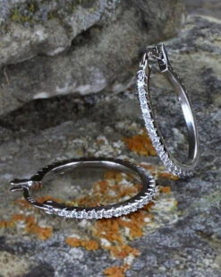 Montana Silversmiths Women's Silver Classic Hoop Earrings