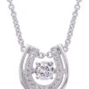 Montana Silversmiths Women's Dancing With Luck Horseshoe Necklace