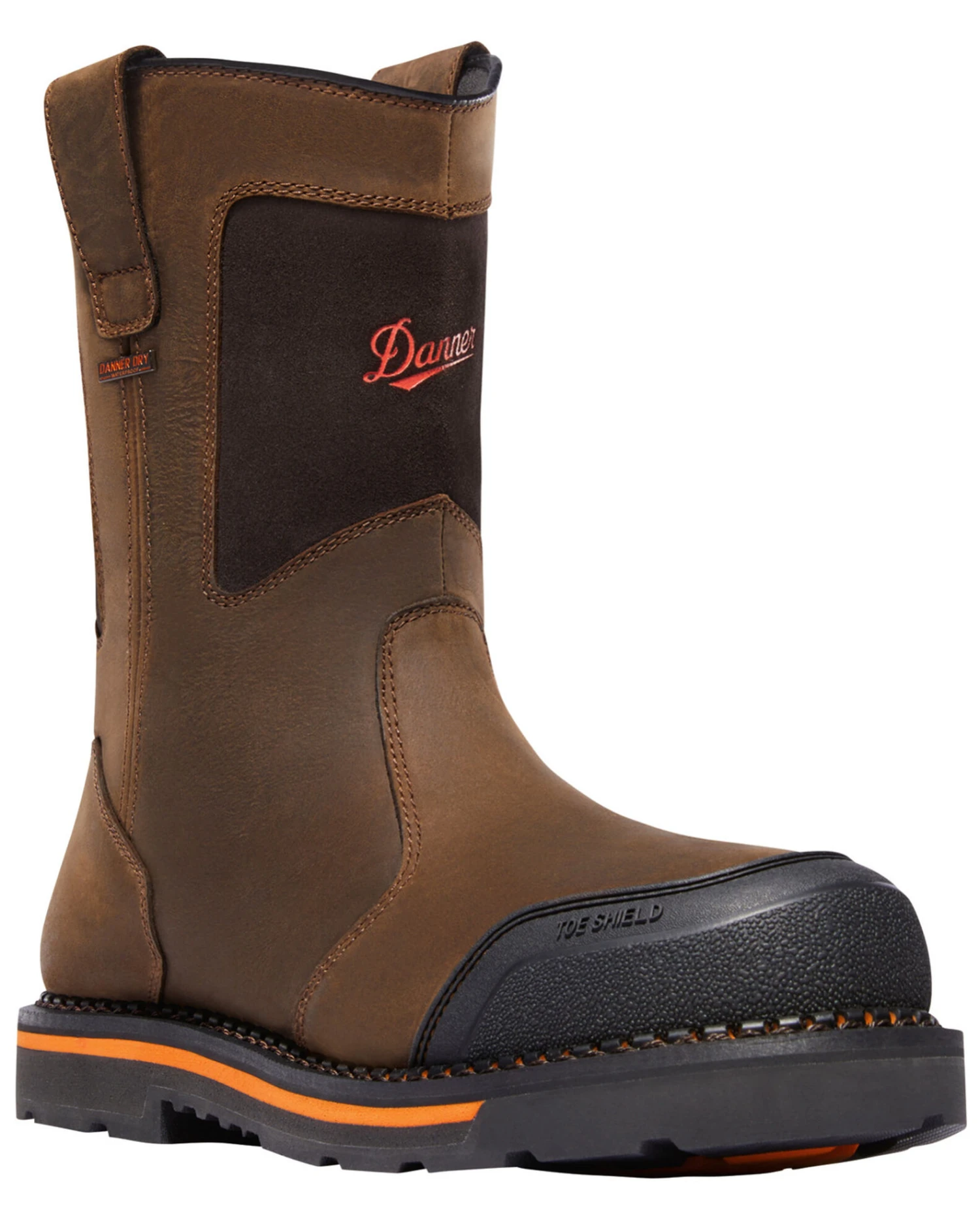 Danner Men's Trakwelt Wellington Waterproof Boots - Round Toe - Image 2