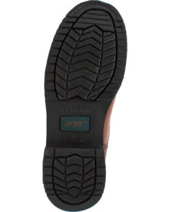 Ad Tec Men's 8" Tumbled Leather Work Boots - Soft Toe