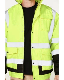 Hawx Men's High-Visibility Bomber Work Jacket