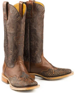 Tin Haul Women's Cactooled Hard To Handle Sole Western Boots - Square Toe