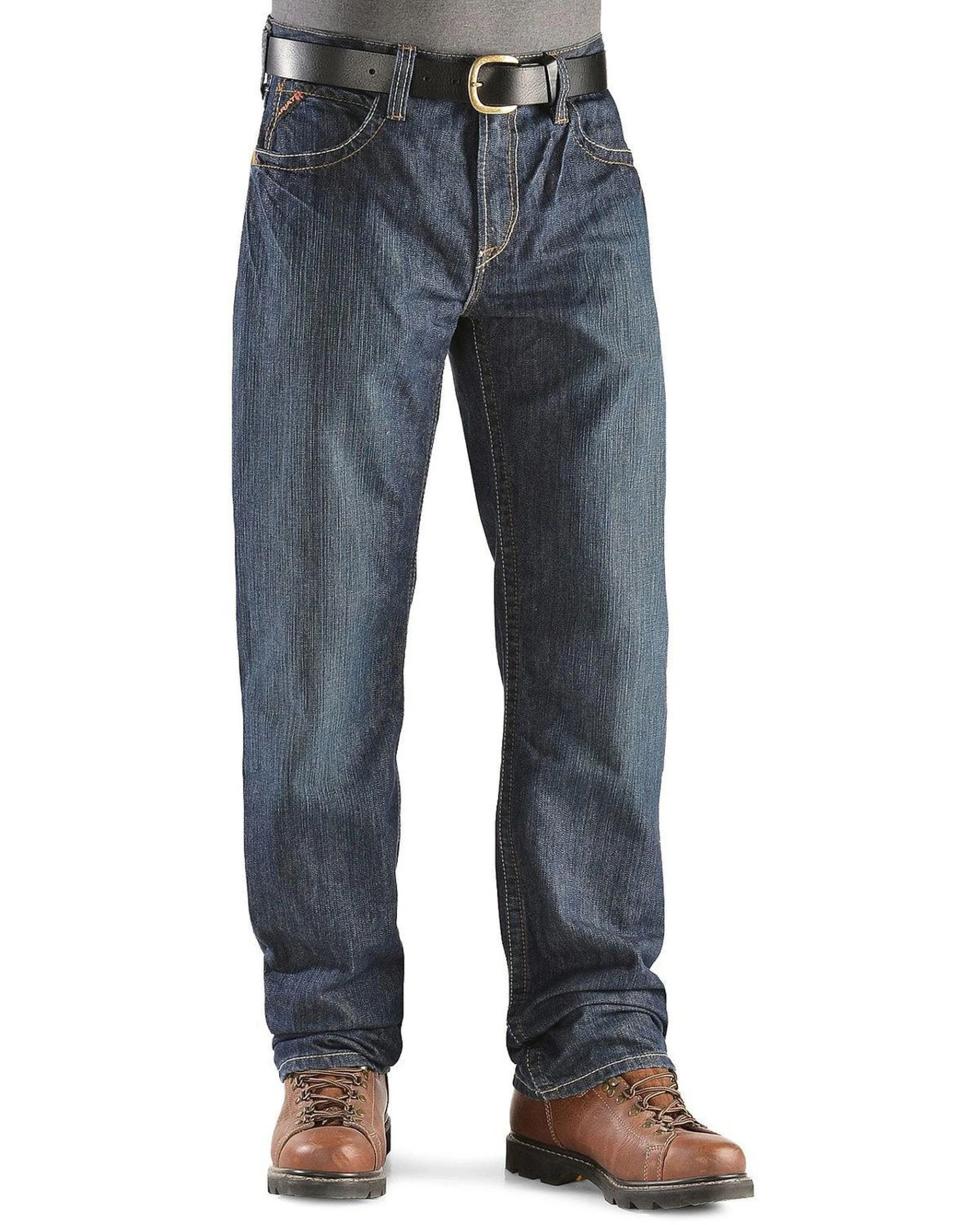 Ariat Men's FR Loose Fit Shale Work Jeans - Big - Image 2