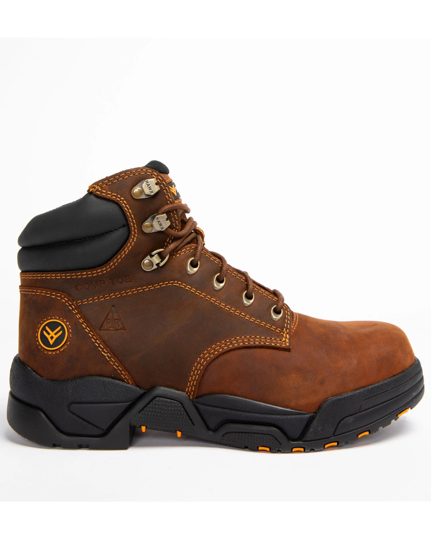 Hawx Men's 6" Enforcer Work Boots - Composite Toe - Image 4